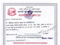 Click to zoom Company Registration Certificate
